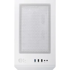 Silverstone Fara H1M Pro Micro-ATX Gehäuse, Tempered Glass - weiß