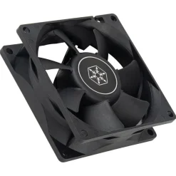 Silverstone FN80 80x80x25mm 2000 U/min 22.9 dB(A) schwarz