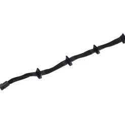 Silverstone 4-Pol-Molex auf 4x SATA Verlängerung - 300mm schwarz