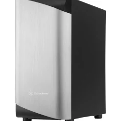 Silverstone Seta A1 Midi-Tower, Tempered Glass - schwarz