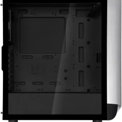 Silverstone Seta A1 Midi-Tower, Tempered Glass - schwarz