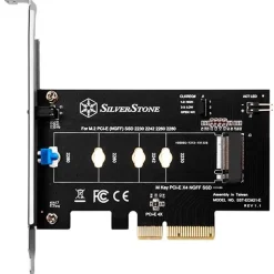 Silverstone SST-ECM21-E M.2 Adapterkarte, PCIe 4.0, 1x M-Key - Low Profile