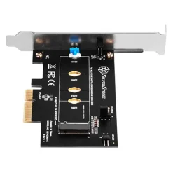 Silverstone SST-ECM21-E M.2 Adapterkarte, PCIe 4.0, 1x M-Key - Low Profile