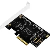 Silverstone SST-ECM20, 2 Ports M.2 Erweiterungskarte, PCIe