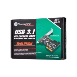 Silverstone SST-ECU04-E PCI-E Erweiterungskarte, 1x intern USB 3.1 19-pin Anschluss