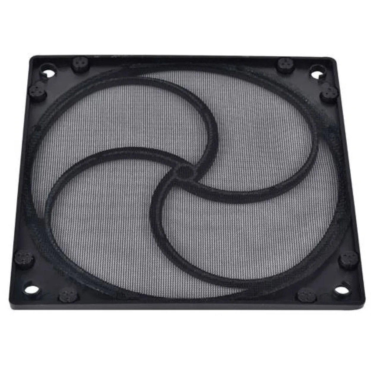 SilverStone SST-FF125B magnetischer Highflow Staubfilter, schwarz - 120mm