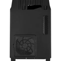 Silverstone SST-LD03B-AF Lucid Mini-ITX Gehäuse, Tempered Glass - schwarz