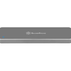 Silverstone SST-MS09C externes M.2-SATA-SSD Gehäuse silber