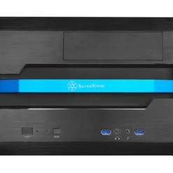 Silverstone Sugo SG12 Desktop ohne Netzteil schwarz