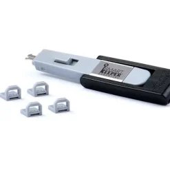 SmartKeeper Mini "USB-B Port" Blocker grau 4 Stk.+Key