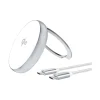 4smarts Qi2 Charger Kickstand silber / weiß