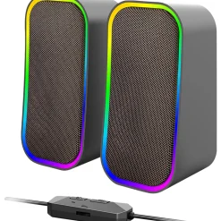 Speedlink Gaming Lautsprecher TOKEN RGB, Stereo, schwarz retail