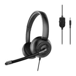 Speedlink Office Headset METIS, Y-Adapter, Stereo, schwarz retail