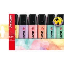 STABILO BOSS ORIGINAL Textmarker farbsortiert, 6 St.