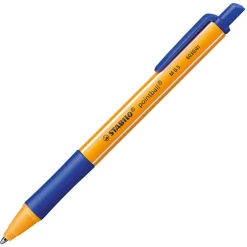 STABILO Kugelschreiber pointball orange Schreibfarbe farbsortiert, 4 St.