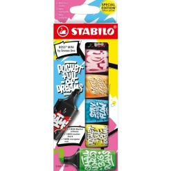 STABILO MINI by Snooze One Textmarker farbsortiert, 6 St.