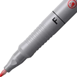 STABILO 10 OHPen universal Folienstifte rot 0,7 mm non-permanent
