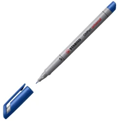 STABILO 10 OHPen universal Folienstifte blau 0,4 mm non-permanent