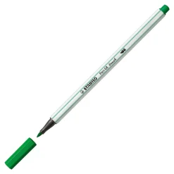 STABILO Pen 68 brush Brush-Pens grün, 10 St.