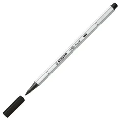 STABILO Pen 68 brush Brush-Pens schwarz, 10 St.
