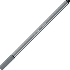 STABILO Pen 68 Filzstift grau, 1 St.