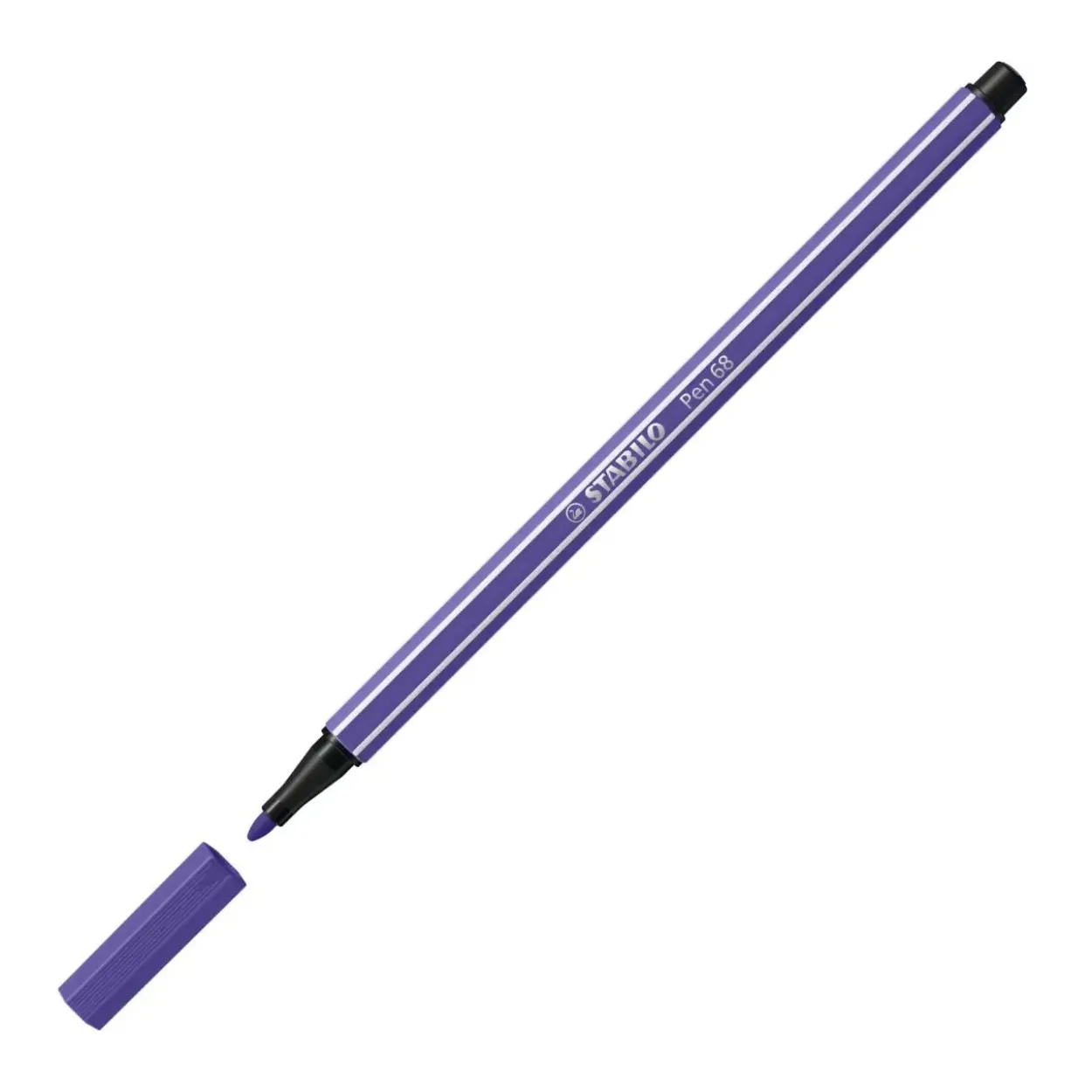 STABILO Pen 68 Filzstift lila, 1 St. 68/55