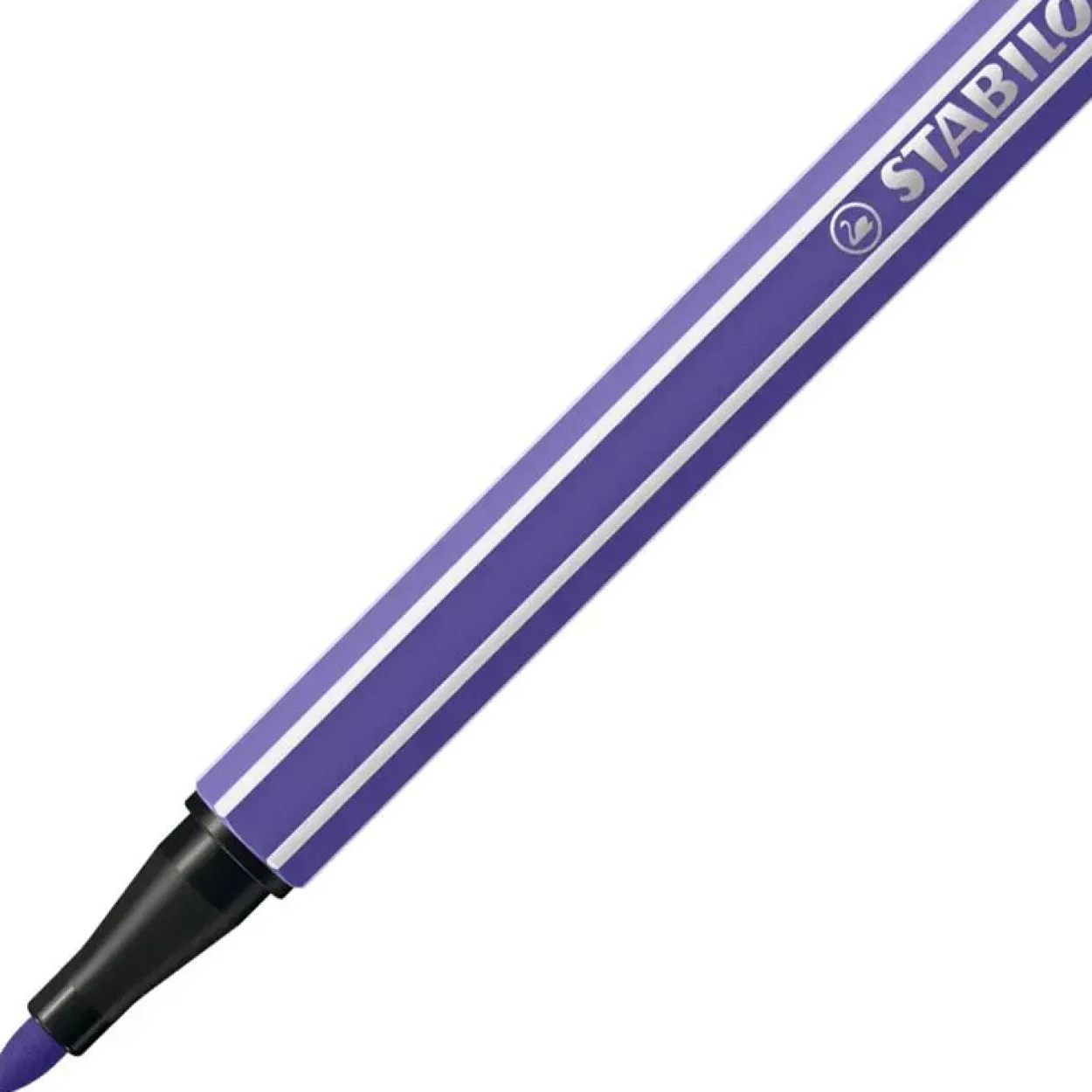 STABILO Pen 68 Filzstift lila, 1 St. 68/55