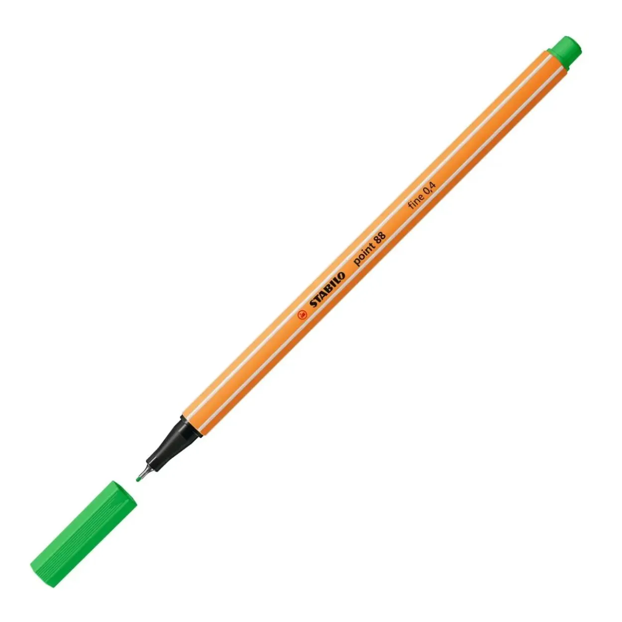 STABILO point 88 Fineliner grün 0,4 mm, 1 St. (88/43)