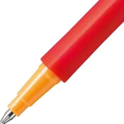 STABILO pointVisco Gelschreiber orange 0,5 mm, Schreibfarbe: rot, 10 St.