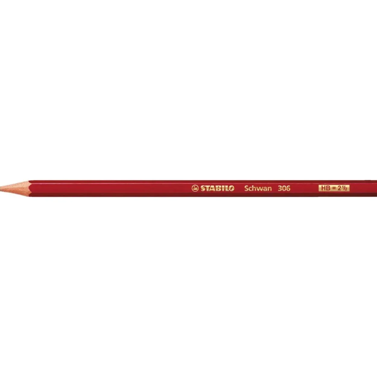 STABILO Schwan Bleistifte HB rot, 12 St.