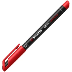 STABILO 10St OHPen universal Folienstifte rot 1,0 mm permanent