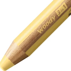 STABILO woody 3 in 1 Buntstift gelb, 1 St. 880/201