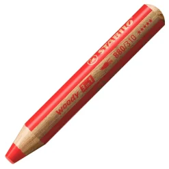 STABILO woody 3 in 1 Buntstift rot, 1 St.