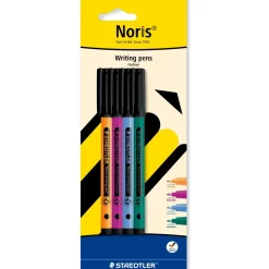 STAEDTLER Fineliner Noris writing pen, 4St BK