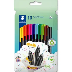 Staedtler Fineliner triplus rPP, 10STück