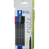 Staedtler Fineliner triplus rPP, 6 Stück (334 C6)