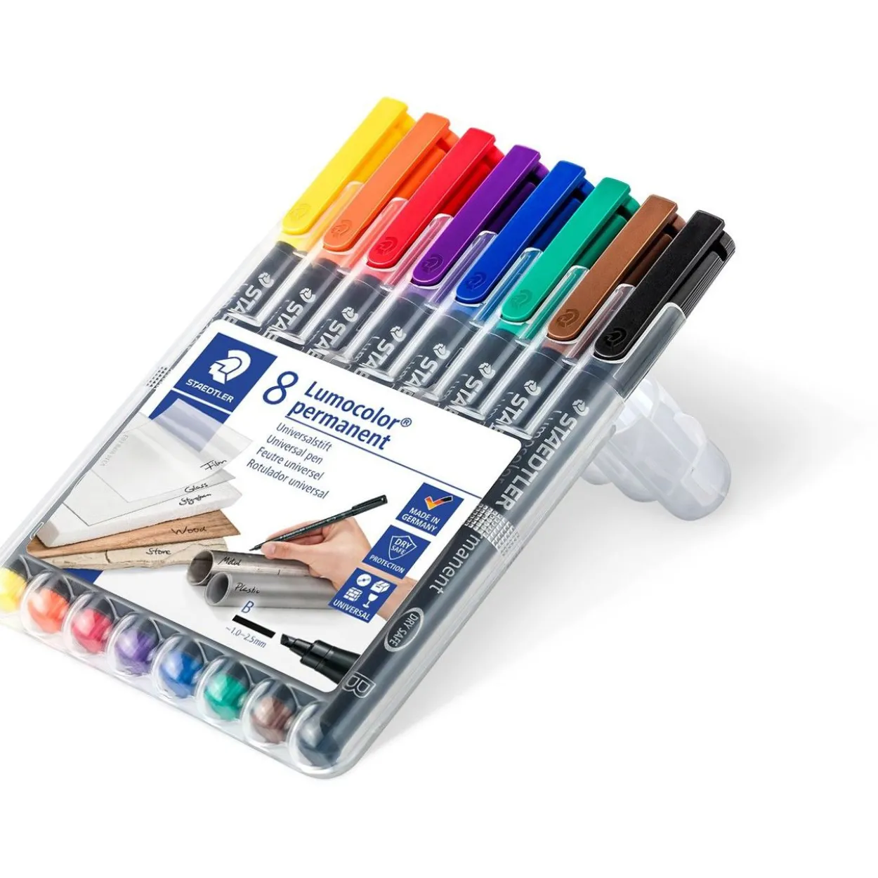 Staedtler Folienstift Lumocolor B perm 8St