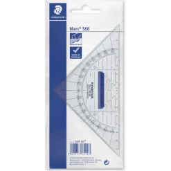 Staedtler Geodreieck 16cm P.styrol m.Griff tr