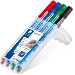 Staedtler Lumocolor correctable NonPermanent-Marker 305F,4er