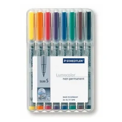 Staedtler Lumocolor NonPermanent-Marker 311S, 8er Etui