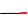 STAEDTLER Lumocolor Permanent-Marker 314B, rot