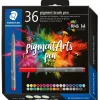 STAEDTLER MultiInk Pigment Arts brush pen 36er-Set sort. retail