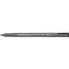 STAEDTLER Pigmentliner, schwarz, Strichstärke: 0,8 mm