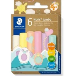STAEDTLER Plastilin-Knete Noris Jumbo pastel