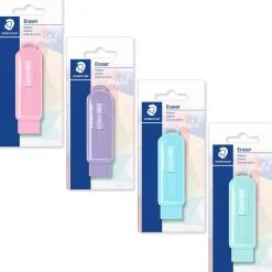 STAEDTLER Radierer 525 PS1 pastell farbig sortiert