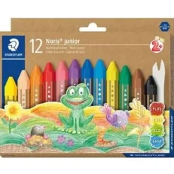 STAEDTLER Wachsmalkreide Noris jumbo 12er-Set retail