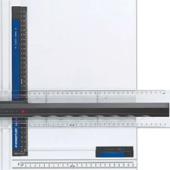 STAEDTLER Zeichenplatte Mars, DIN A4, weiß/anthrazit/blau