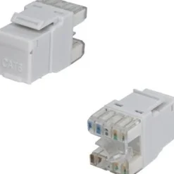 STARTECH CAT6 KEYSTONE JACK 24-PACK 24-PACK180-DEGREE 110 PUNCH DOWN grau