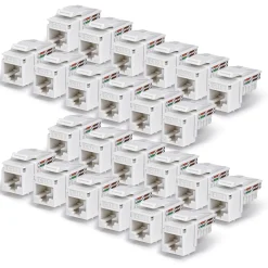 STARTECH CAT6 KEYSTONE JACK 24-PACK