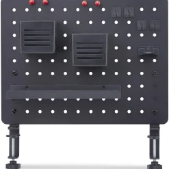 Startech CLAMP-ON PEGBOARD ORGANIZER WITH ACCESSORIES STEEL BLACK